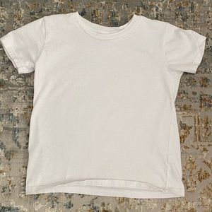 Boys size 4T White tee shirt